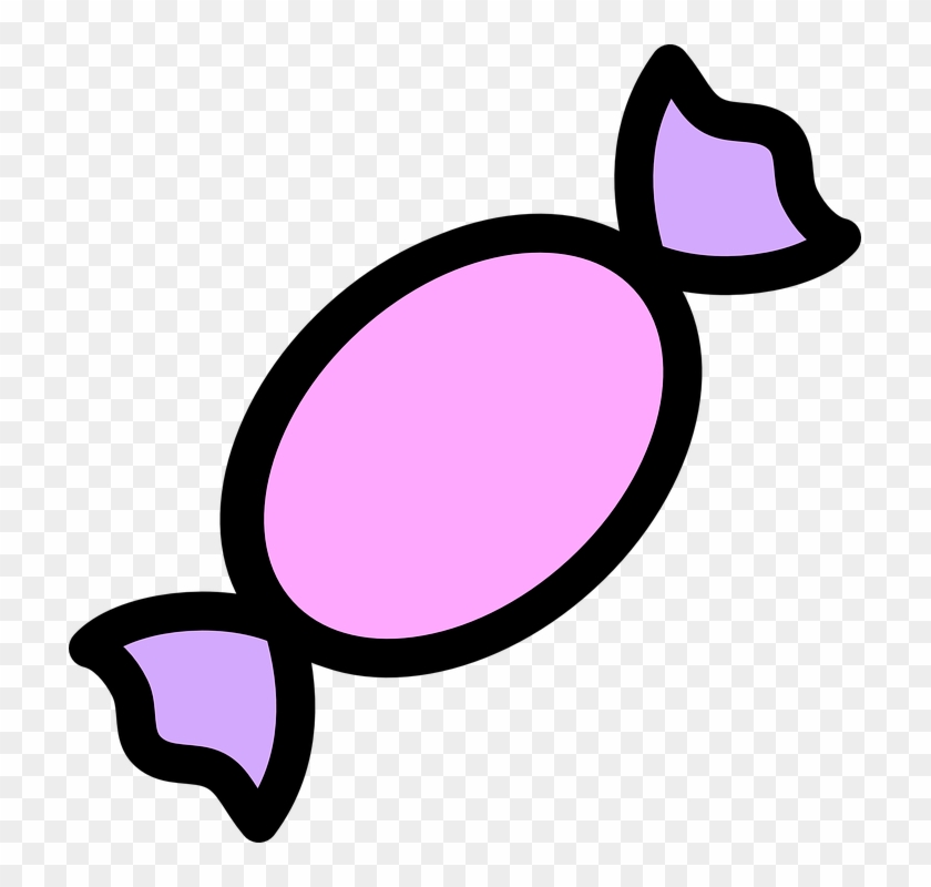 Candy Png Photo - Chocolate Clipart Black And White Transparent Png