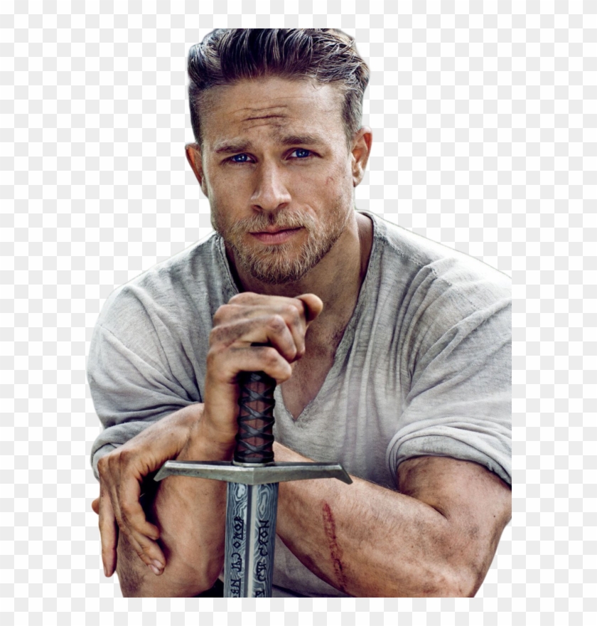 Banner Royalty Free Stock Beard Clipart Chin - Charlie Hunnam - Png Download #3992150