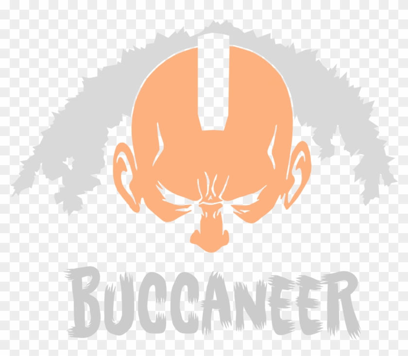 Buccaneer Alternate Stencil - Emblem Clipart
