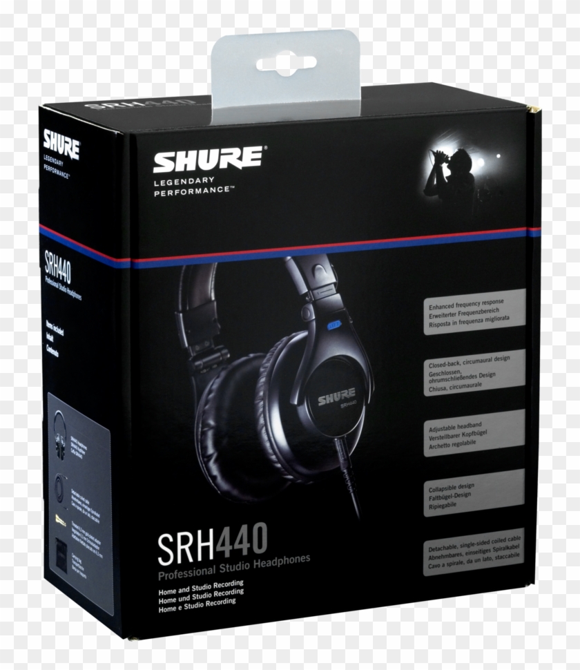 Where To Buy - Shure Srh750 Dj Professional Headphones Clipart #3992186