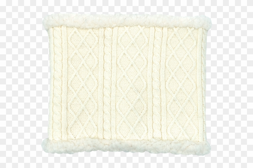 Pudus White Cable Knit Snood - Wool Clipart #3993028