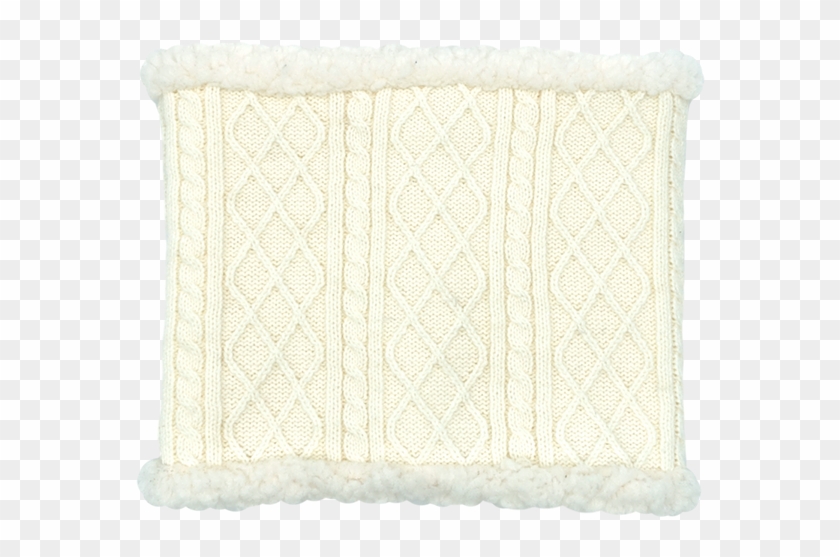 Pudus White Cable Knit Snood - Wool Clipart #3993028