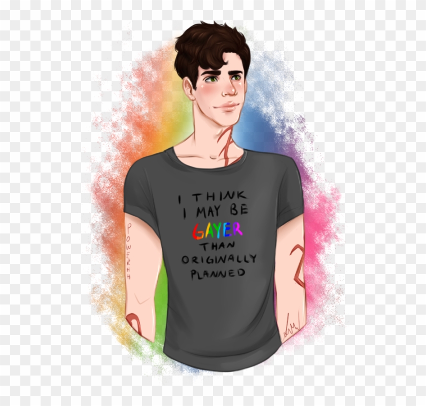 Alec Lightwood Is A Gentle Gay Giant - Illustration Clipart #3993060