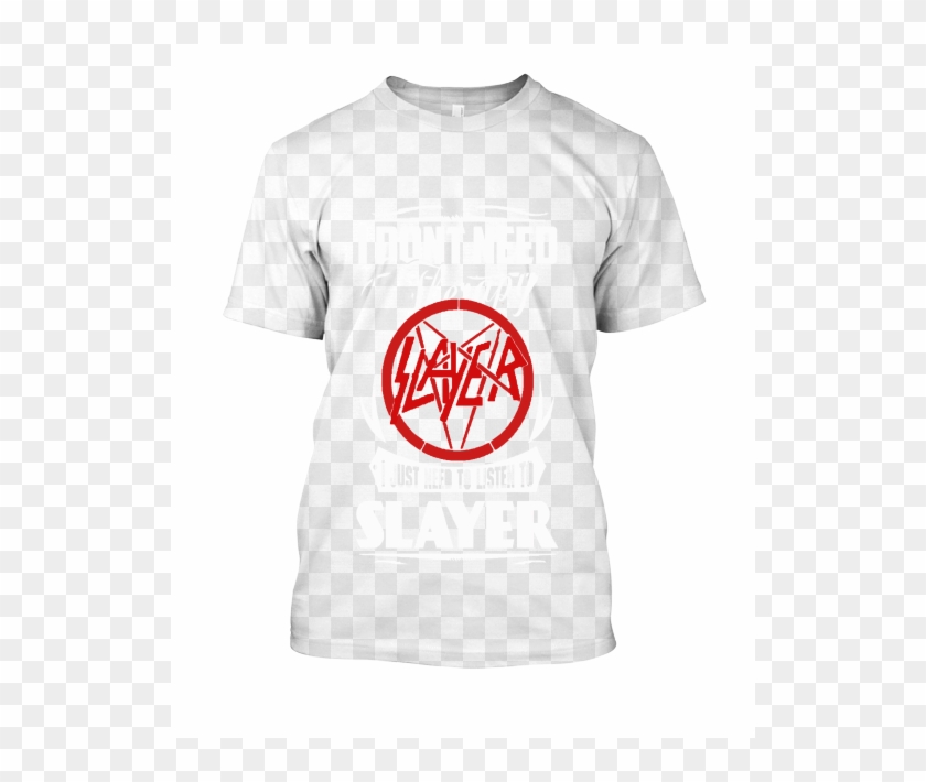 Slayer 2 T-shirt - Active Shirt Clipart #3993354