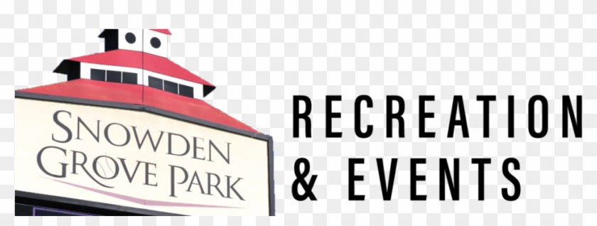 Snowden Grove Park Events - Street Sign Clipart #3993545