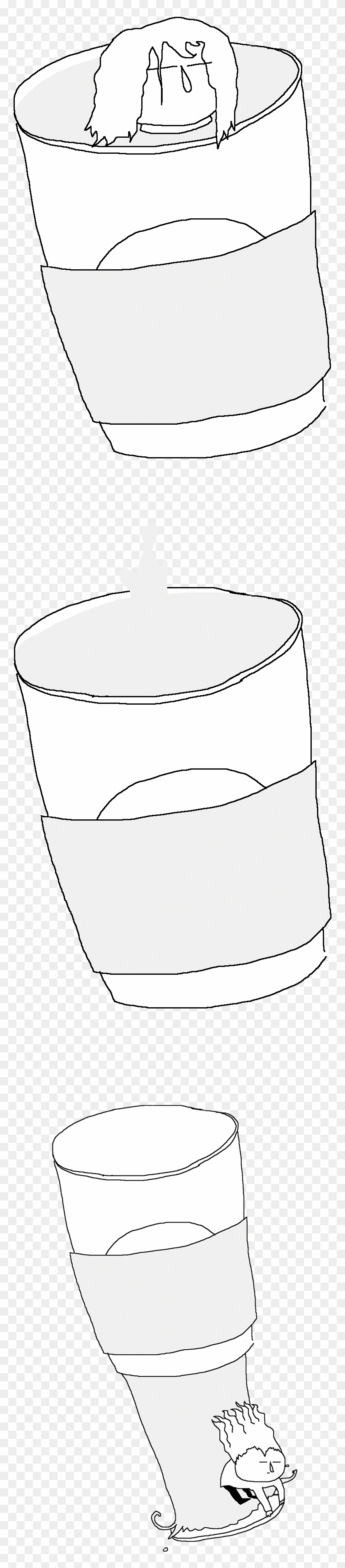 Fallin3 - Sketch Clipart