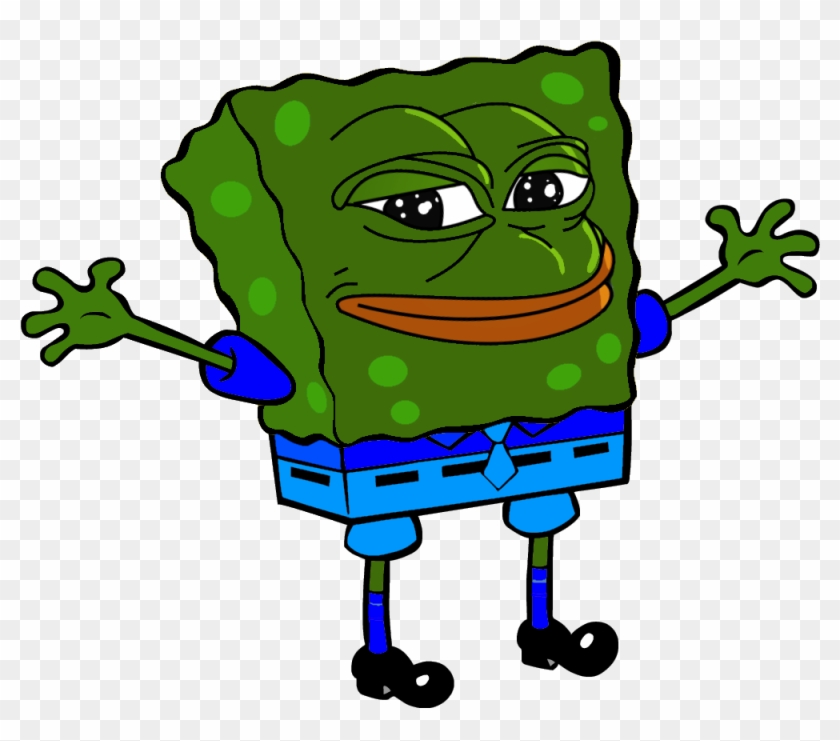 97 Kb Png - Spongebob Silhouette Clipart #3994086