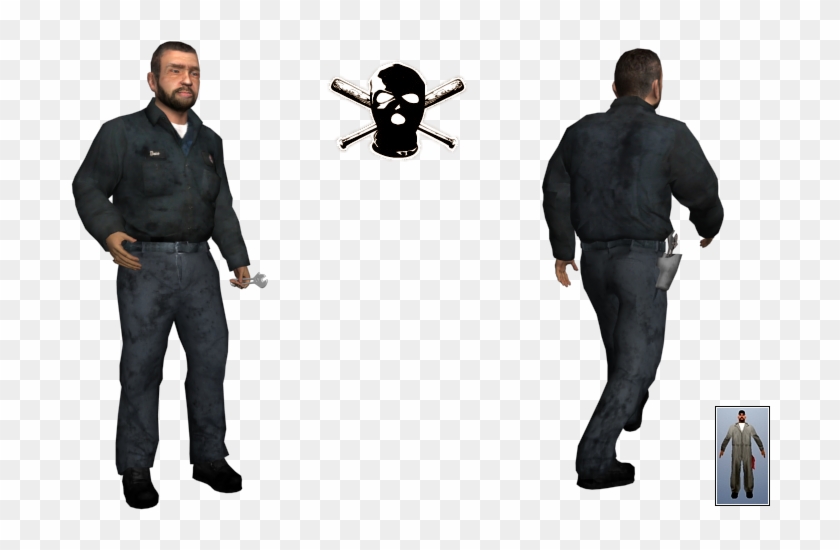 Gta San Andreas Mechanic Skin Clipart #3994304