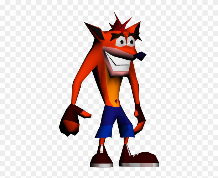 View 9125 , - Crash Bandicoot Original Model Clipart #3994307