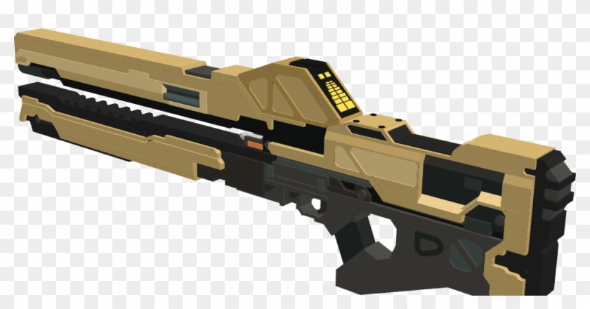 Halo 5 - Railgun - Airsoft Gun Clipart #3994785