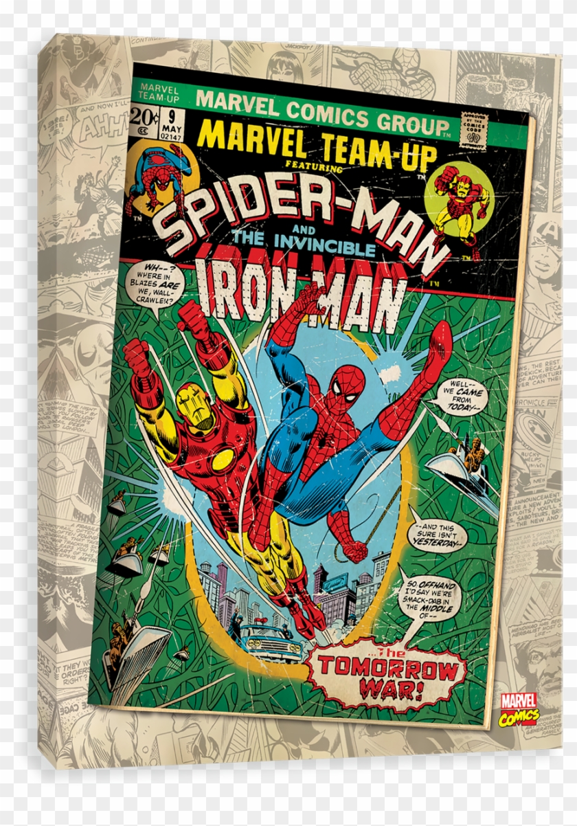 Spiderman Retro Style Clipart #3994891