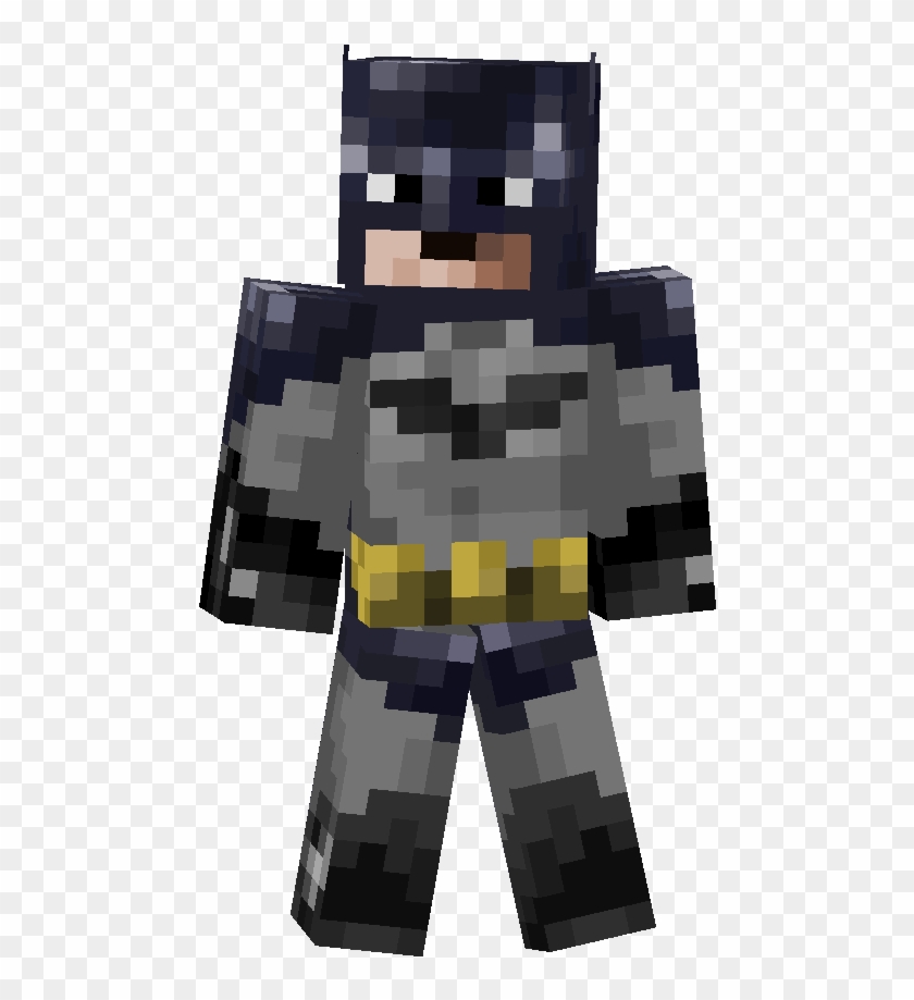 Minecraft Skin Batman Arkham City - De Batman En Minecraft Clipart