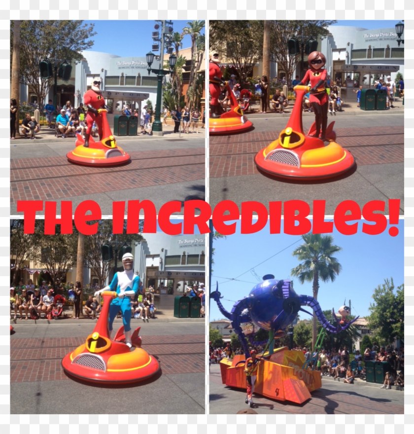 I Loved Seeing The Incredibles And Frozone Up Close - Amusement Ride Clipart #3994952