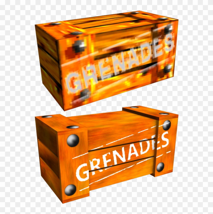 Report Rss Grenade Crate Texture Complete - Plywood Clipart #3995131