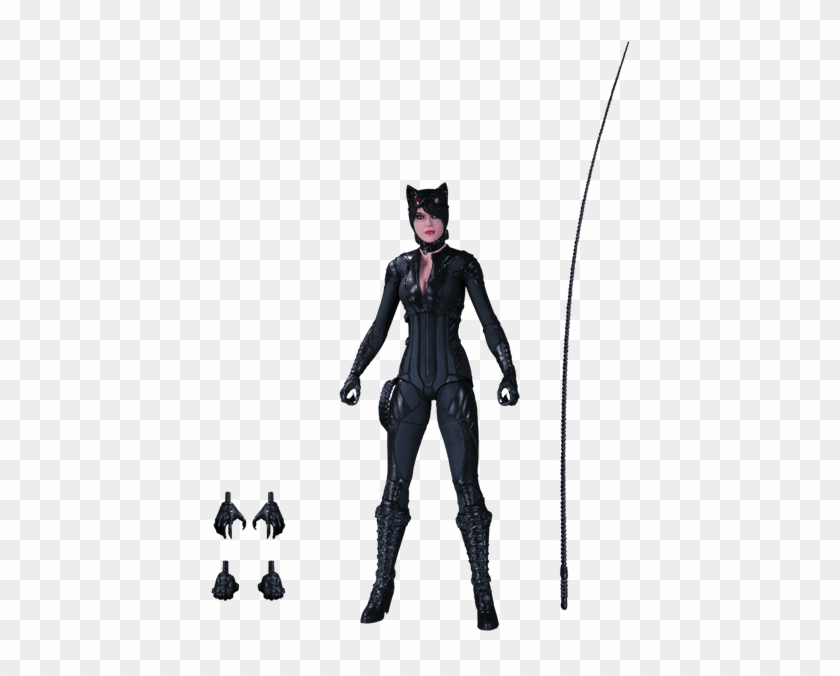 Arkham Knight - Batman Arkham Knight Action Figure Catwoman 17 Cm Clipart #3995162