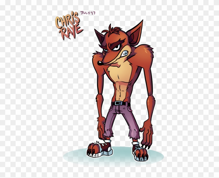 Some Crash Bandicoot Fan Art Back From The Release - Crash Bandicoot Evil Crash Drawing Clipart #3995329