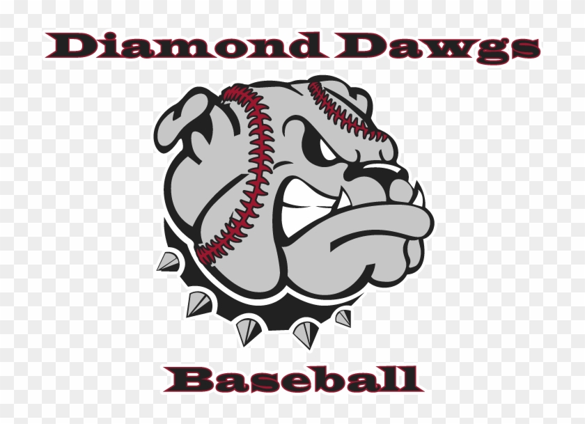 Diamond Dogs Baseball Logo Clipart #3995533