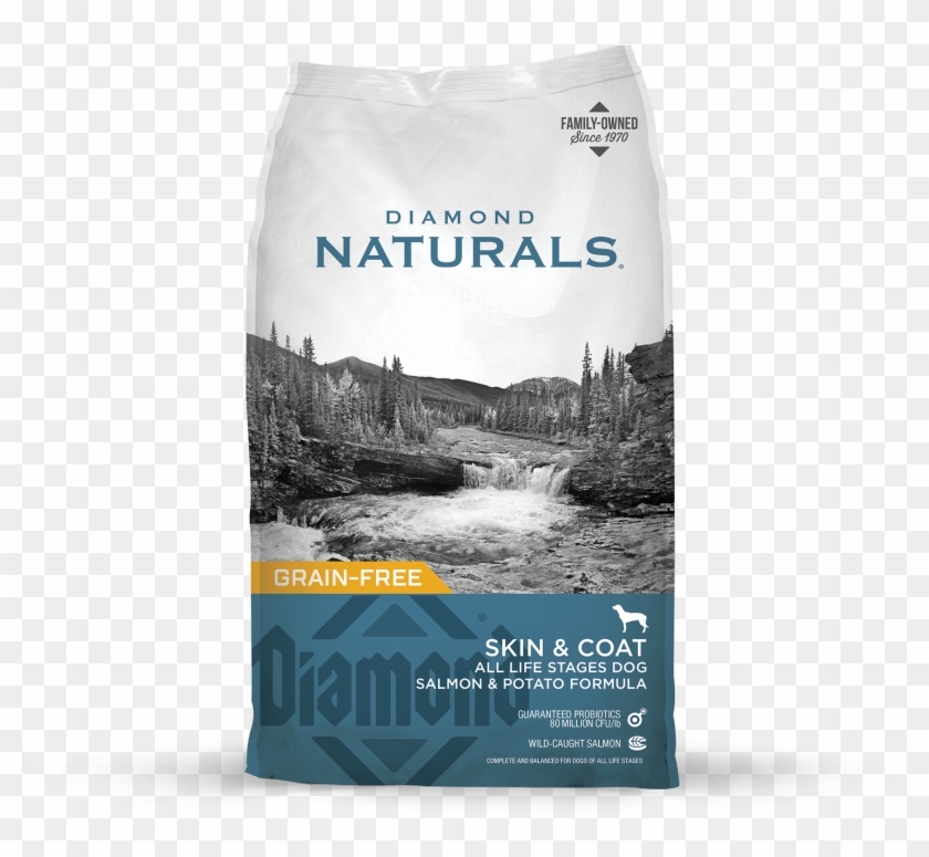 Diamond Naturals Skin & Coat All Life Stages Dog Salmon - Diamond Naturals Adult Food Clipart