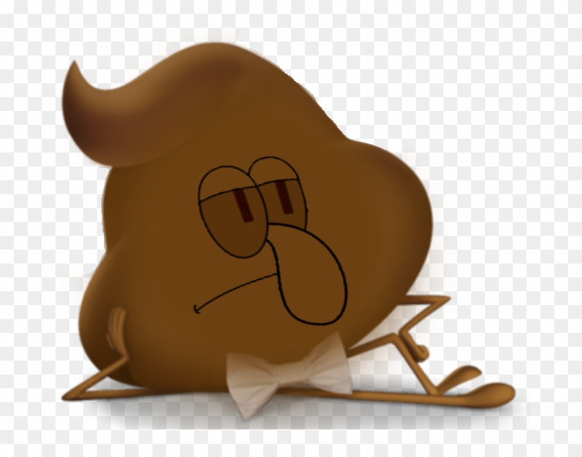 Poop Squidward Poop Squidward Meme Template - Poop Image Transparent Background Clipart #3995798