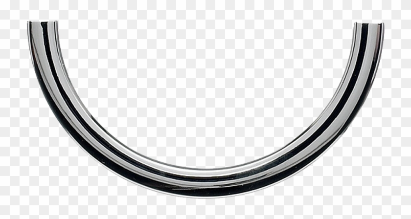 Half Circle Open Pull 3 1/2'' Drill Centers - Circle Clipart #3995933