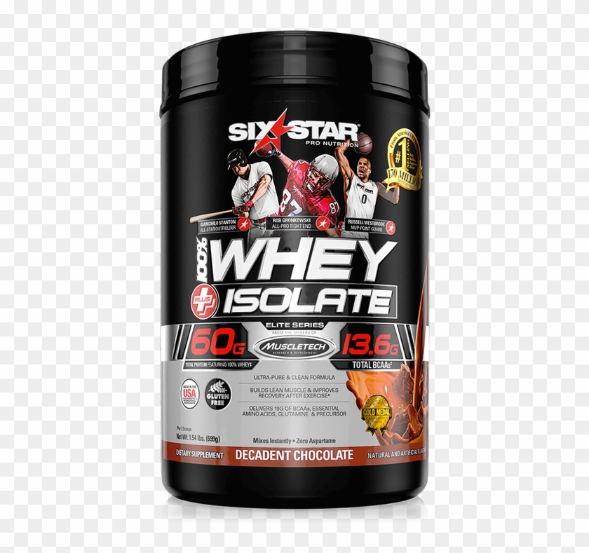 Six Star Whey Protein Isolate Clipart #3996248