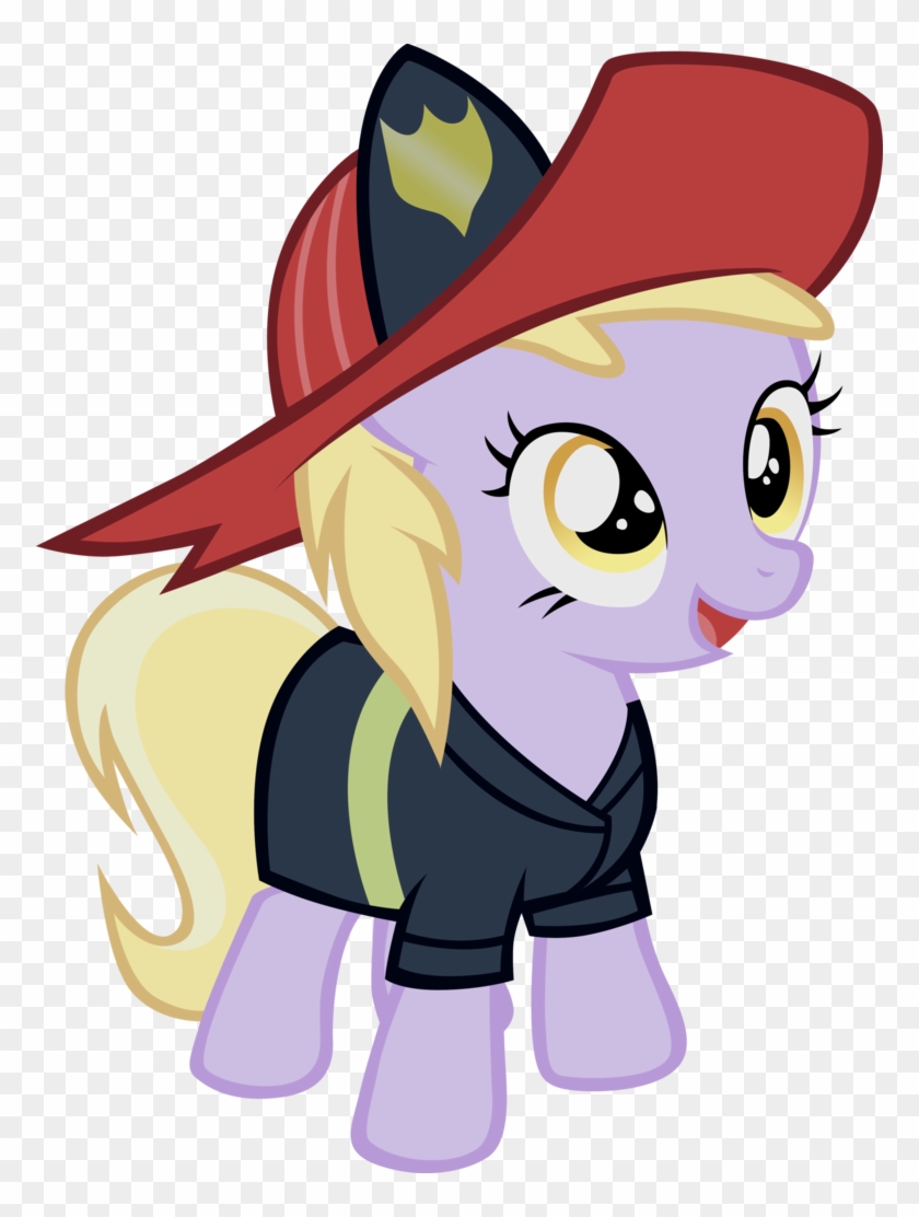 Montanaferrin, Costume, Dead Source, Dinky Hooves, - Little Pony Firefighter Clipart #3996283