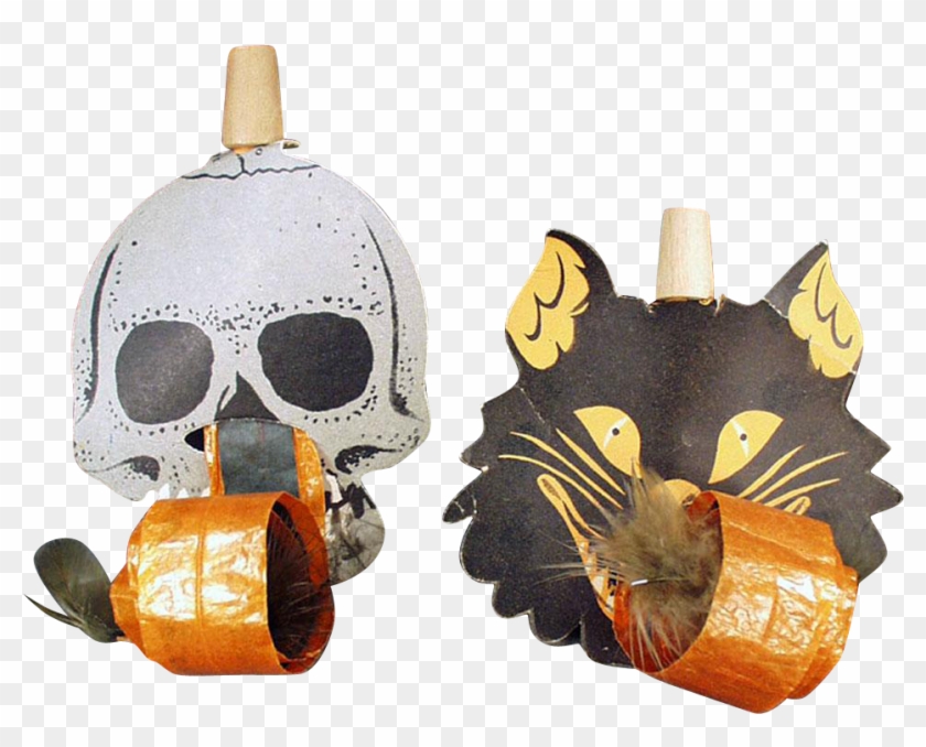 Old, Halloween Whistles - Cat Clipart