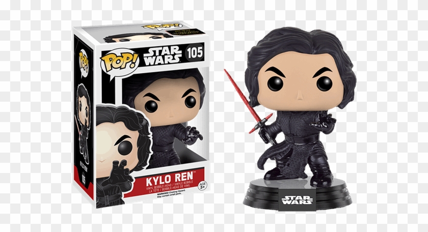 Pop Vinyls - Funko Pop Kylo Ren 105 Clipart #3996857