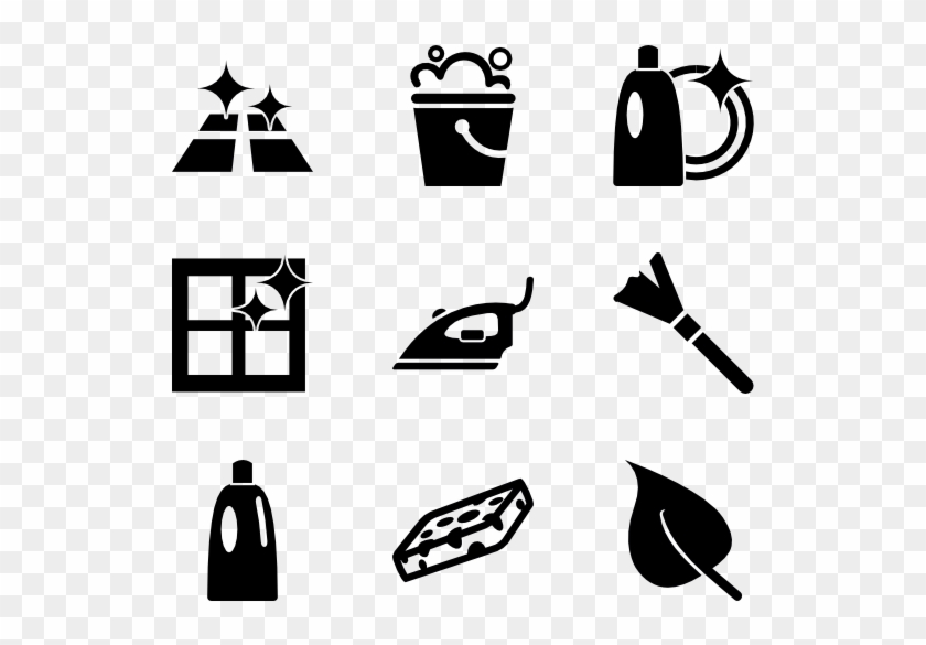 Cleaning - Clipart Transparent Cleaning Supplies - Png Download