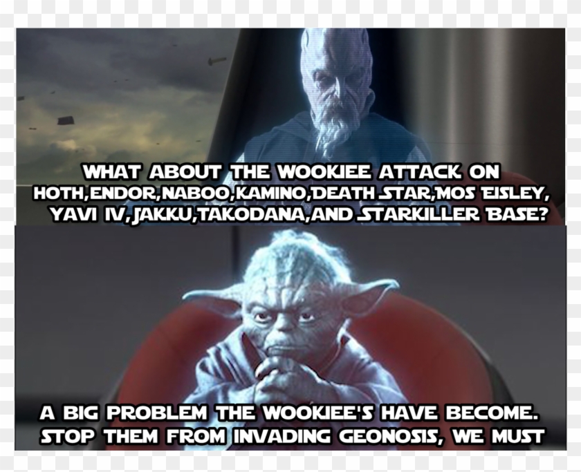 We Must Stop The Wookiee Invasion - Poster Clipart #3996965