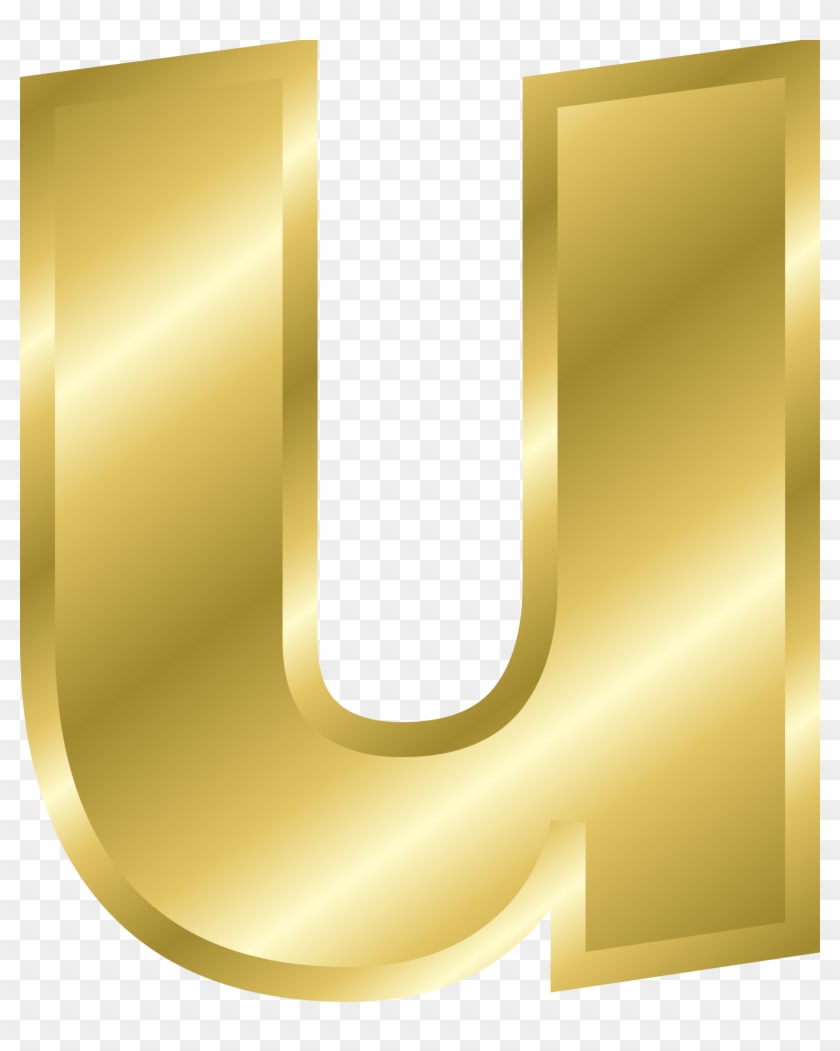 Gold Vector Color - Alphabet Letters In Gold Clipart #3997697