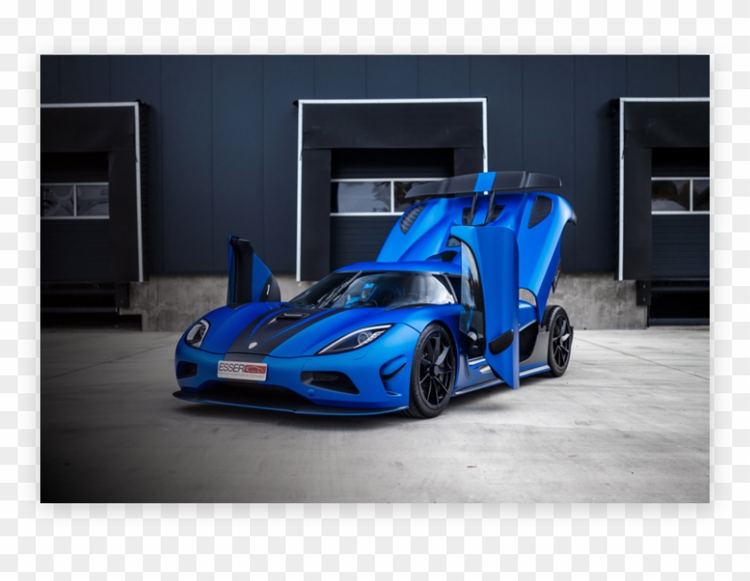 Koenigsegg Service - Blue Koenigsegg Clipart #3998024