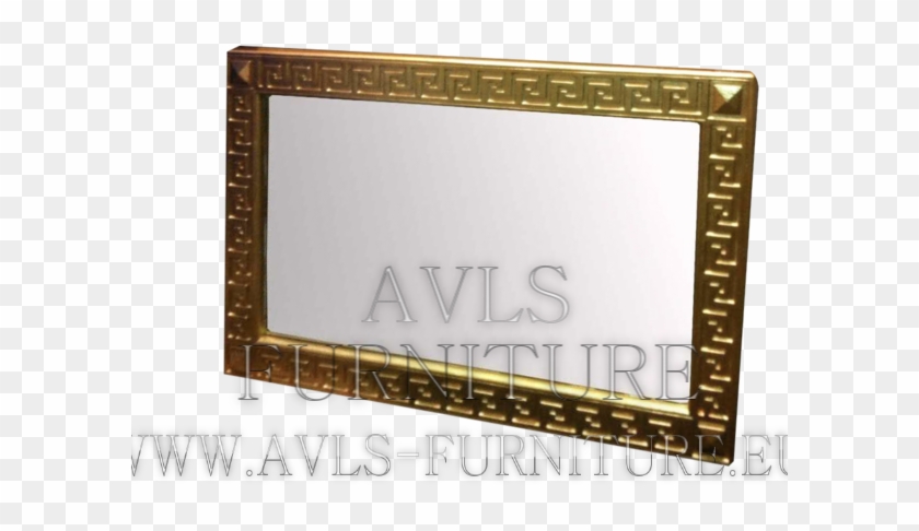 Design Luxury J6 Wall Mirror Facet Cut Gold Color - Brass Clipart #3998046