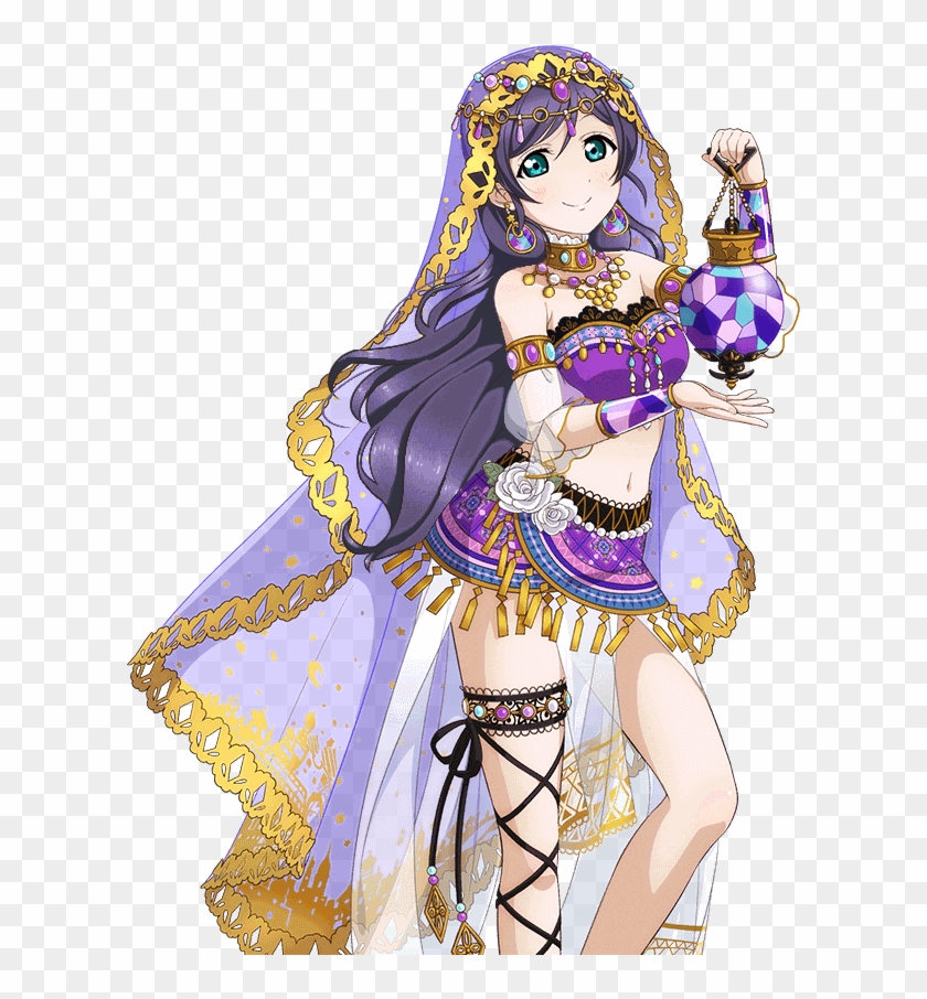 Dancer Nozomi With Her Hair Down - Love Live Nozomi Dancer Clipart