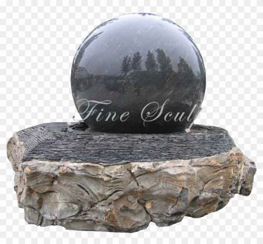 Decorative Outdoor Natural Marble Water Fountain Ball - Statue Clipart #3998332