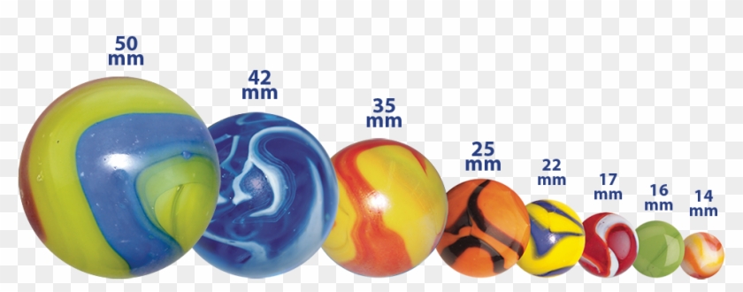 Marble Sizes - Sphere Clipart #3998519