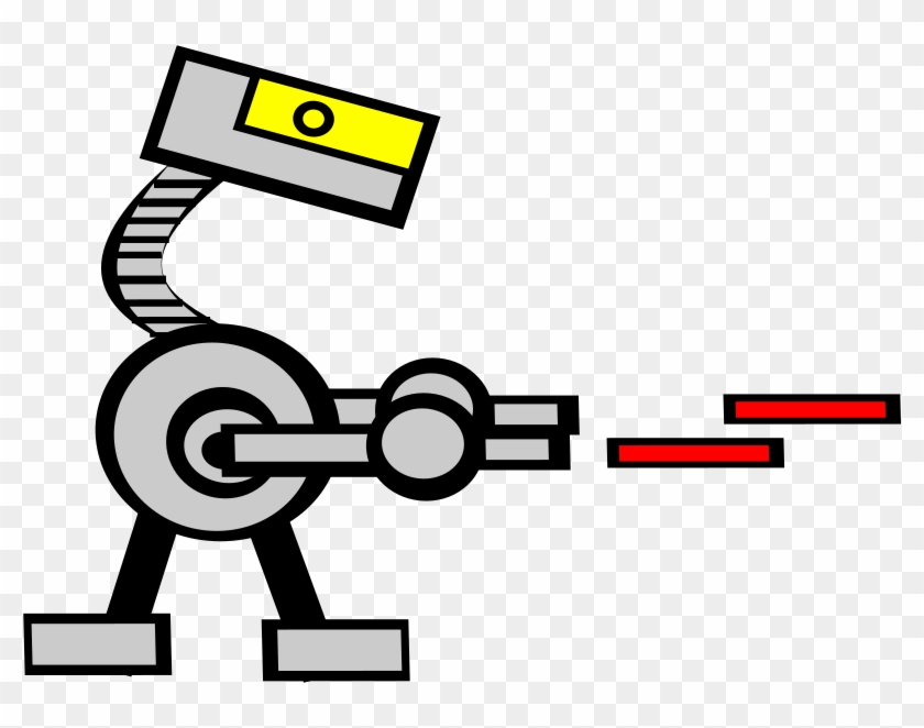 Battle Droids Cliparts - Robot Laser Png Transparent Png #3998553