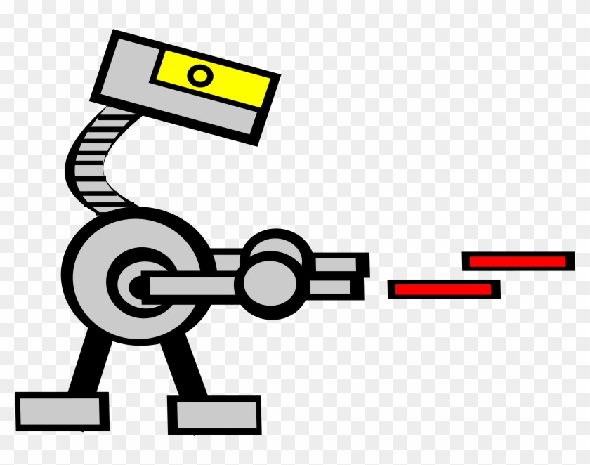 Battle Droids Cliparts - Robot Laser Png Transparent Png