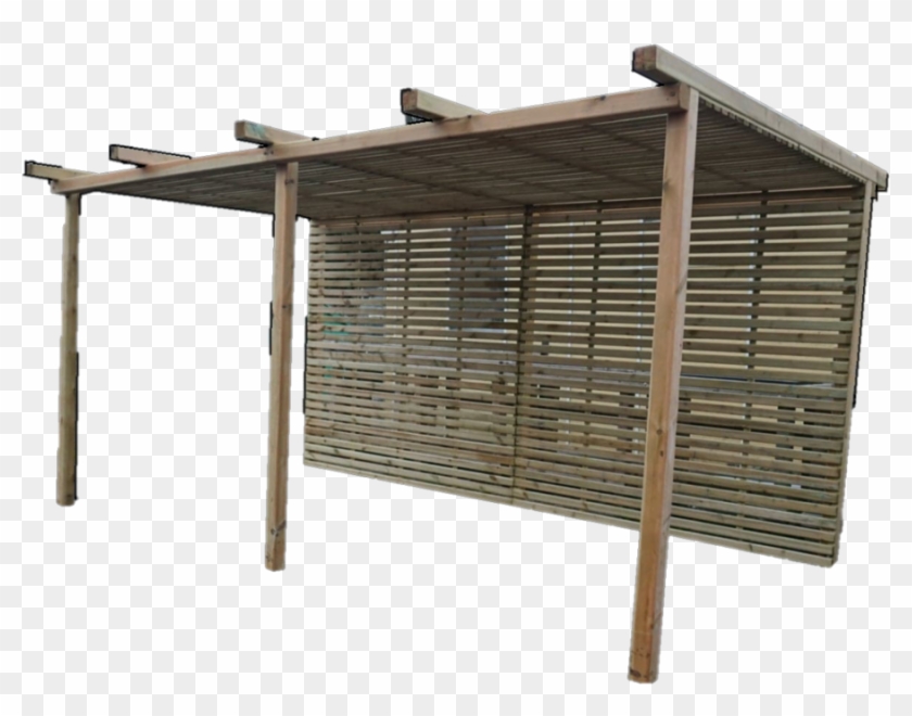 Tempo Slats Pergola Www - Plywood Clipart #3998702