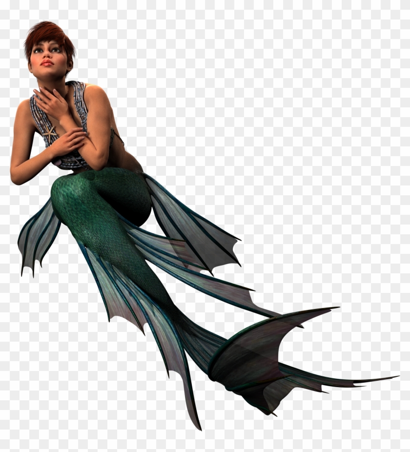 View Original - Merma - Sirene Fond Transparent Clipart #3998704