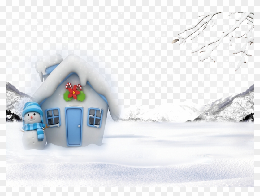#background #backdrop #house #snow #fantasyart #fantasy - Snow Clipart #3998849
