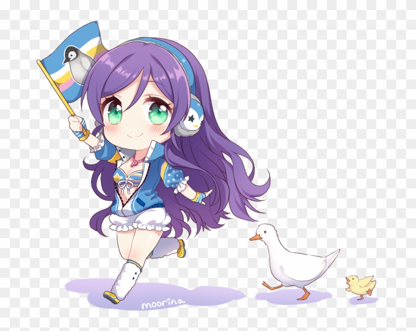 By Moorina♡yurijam Nozomi-chan ❤ ❤ ❤ ❤️ - Love Live Nozomi Chibi Clipart