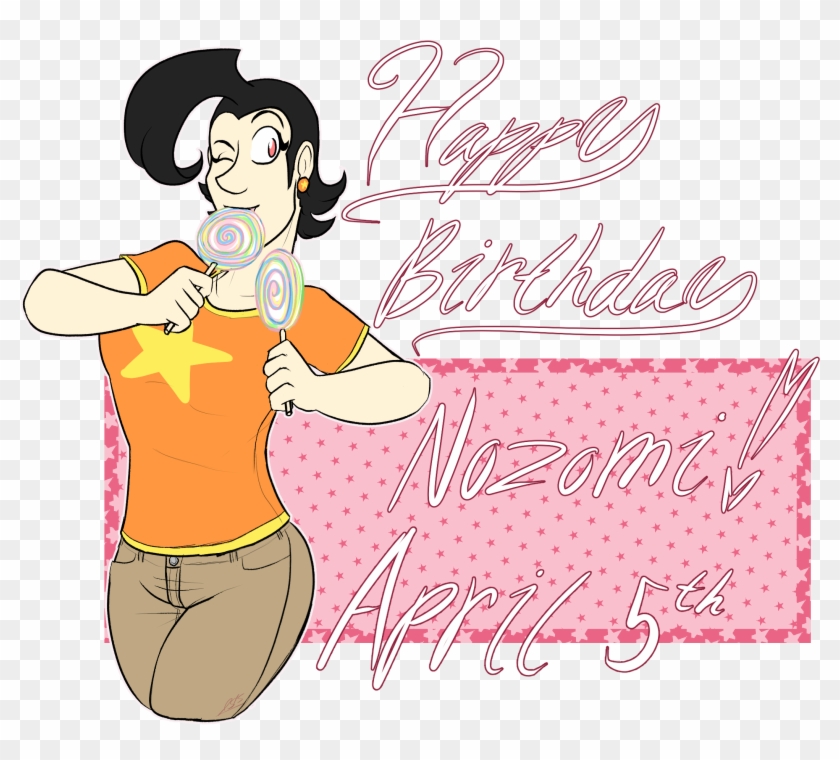 Bs Birthday - Nozomi - Cartoon Clipart #3998961