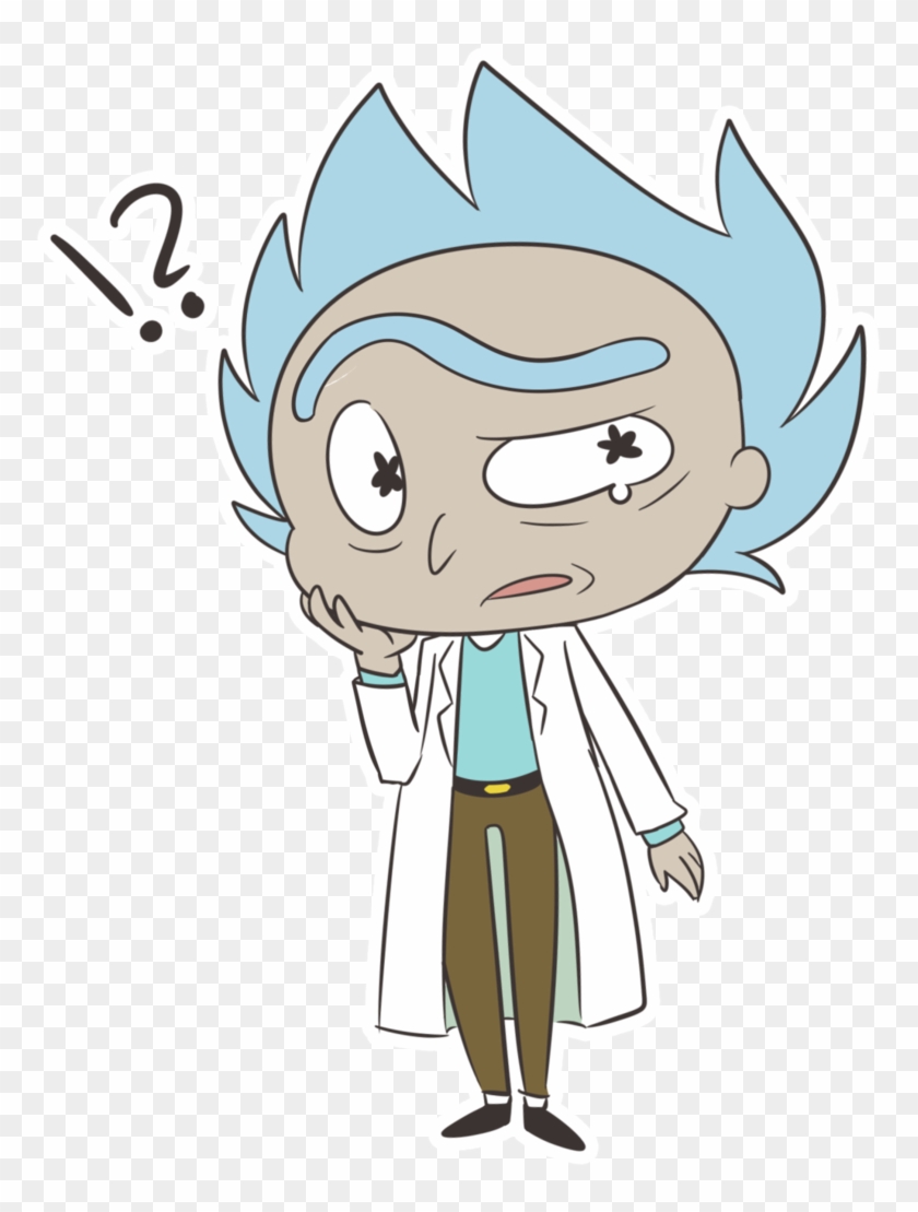 Rick And Morty - Rick And Morty Chibi Clipart