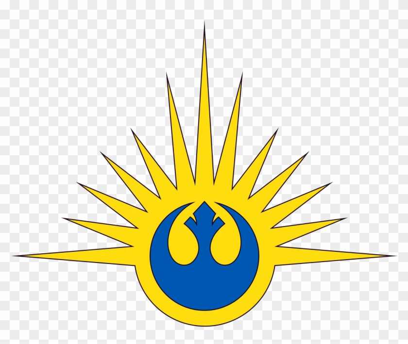 Star Wars Battlefront Logo Png - Star Wars The New Republic Symbol Clipart #3999740