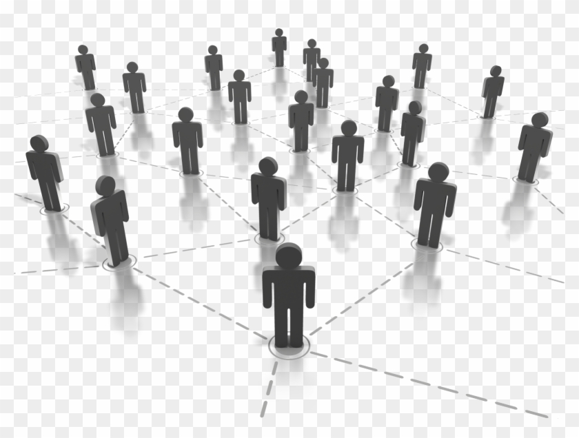 People Network Png - Presenter Media Networking Clipart #40386