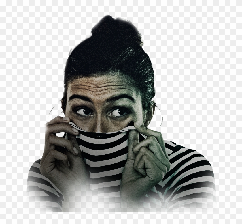 Transparent Scared Human Clipart