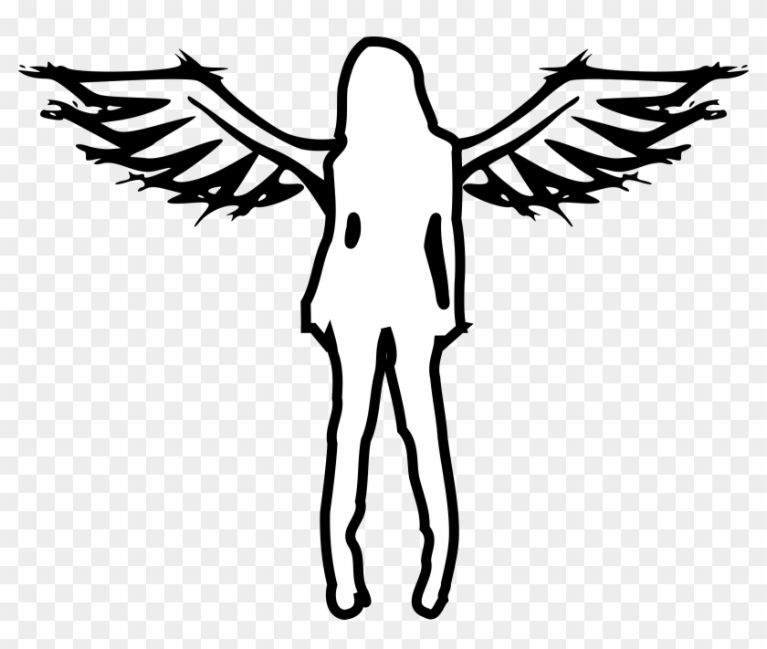 This Free Icons Png Design Of Angel Grunge Clipart #40509