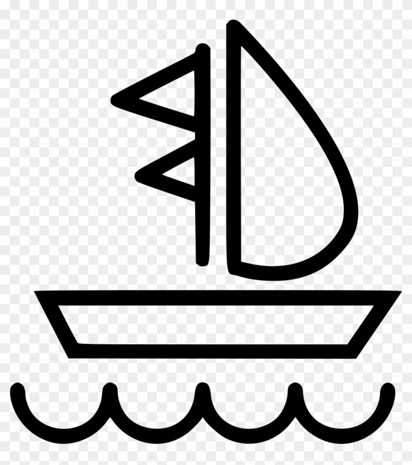 Boat Sailing Water Sea Ocean Fun Comments Clipart