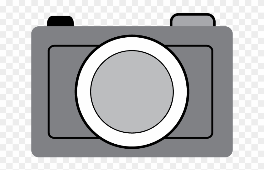 Camera Clipart Gray - Easy Clip Art Camera - Png Download #41125